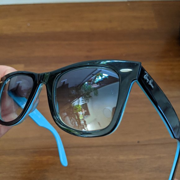 Ray Bans RB2140 Wayfarer 1001/3f - Picture 9 of 10